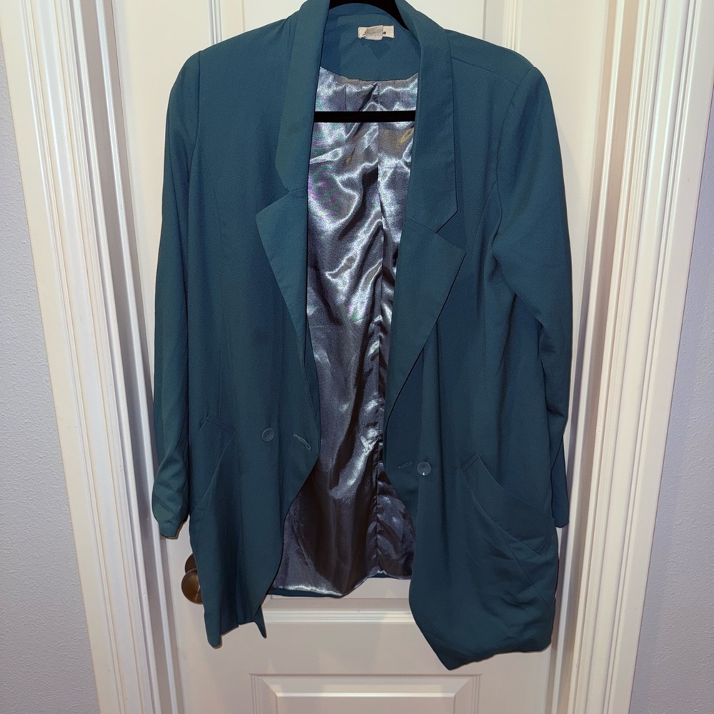 Love Riche Women's Green Jacket